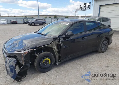 2025 Kia K4 Lx from USA, damaged, VIN 3KPFT4DE4SE077351